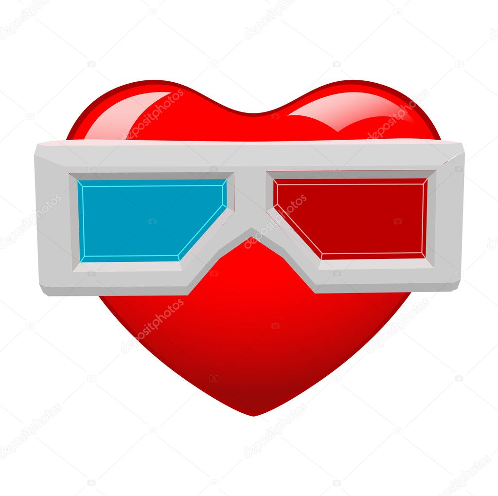 Heart with Sunglasses