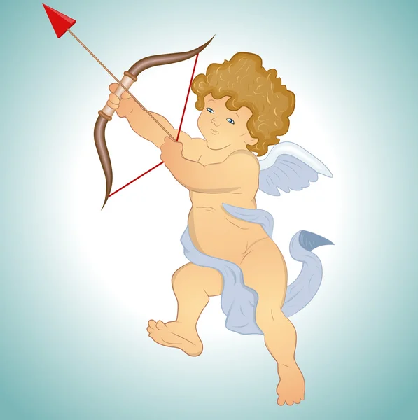 Cupid Background — Stock Vector