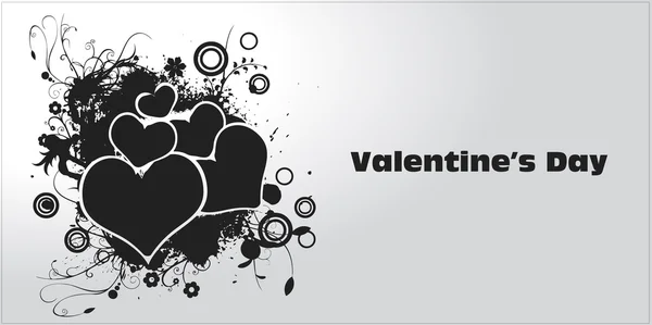 Valentine Banner — Stock Vector