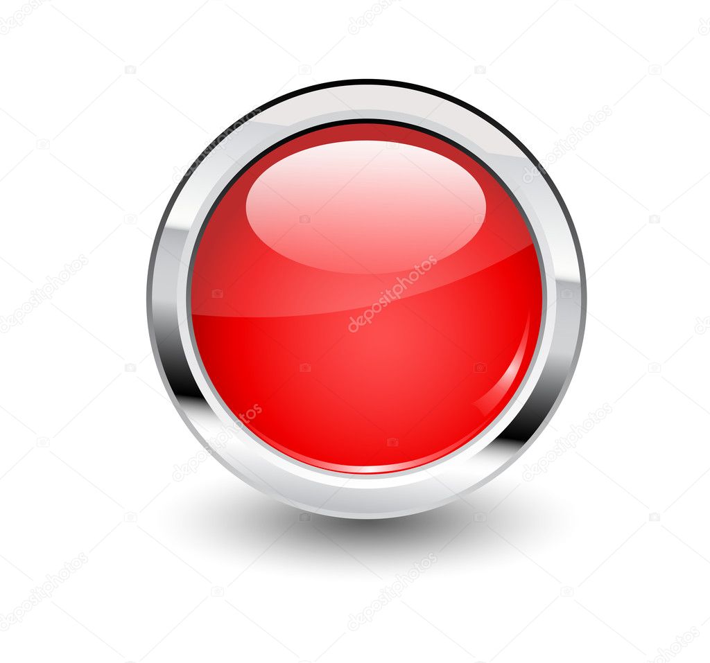 Vector Red Buttons Isolated Blank Red Menu Button Click Icon Vector  Subscribe Button Icon Round Button Red Button Stock Illustration - Download  Image Now - iStock