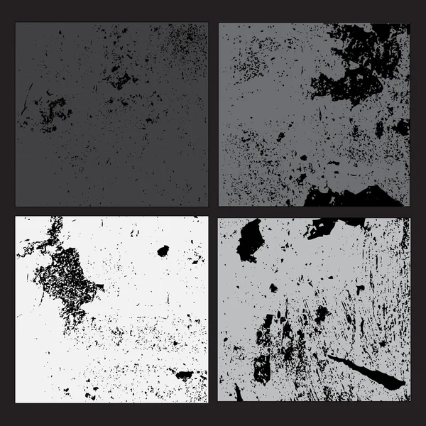 Conjunto de pared de textura Grunge — Archivo Imágenes Vectoriales