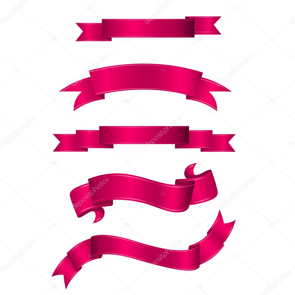 Pink Ribbon Banners