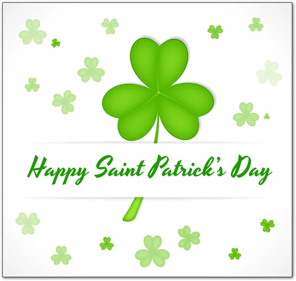 St. Patrick’s Day Banner — Stock Vector