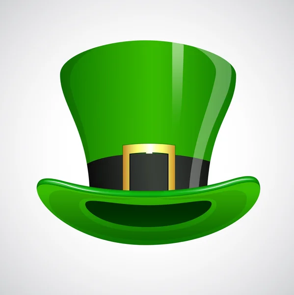 Día de San Patricio Sombrero de duende — Vector de stock