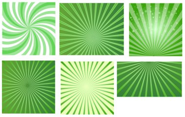 Patrick's Day Sunbursts clipart