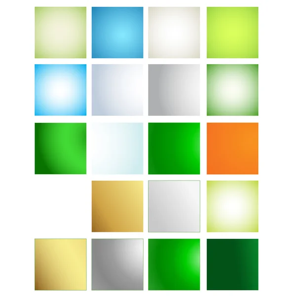 Patrick's Day Gradients Backgrounds — Stock Vector