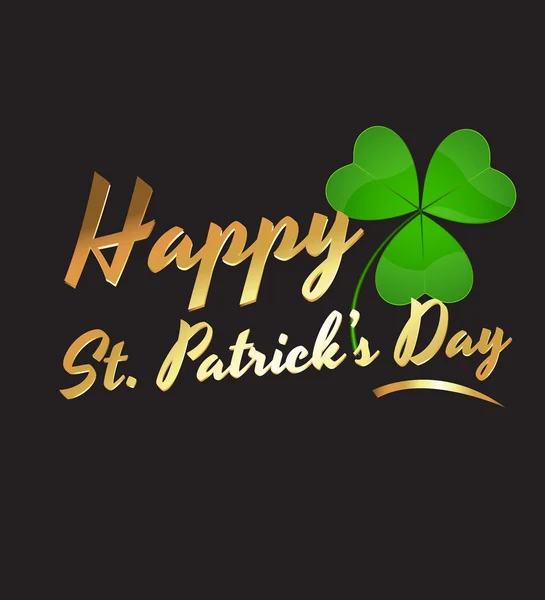 Happy St Patrick? s gün — Stok Vektör