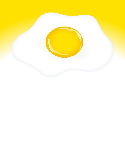 抽象的鸡蛋蛋黄背景 — 图库矢量图片