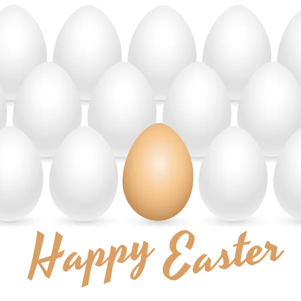 Easter Eggs Background — Stock Vector