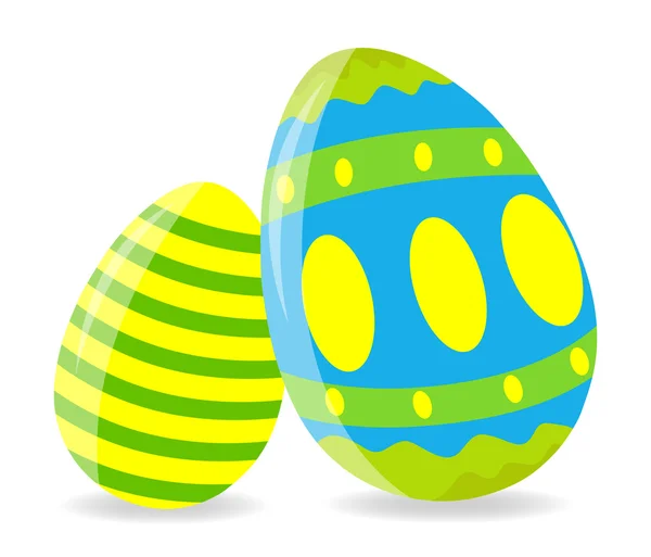 Ilustración huevos de Pascua — Vector de stock