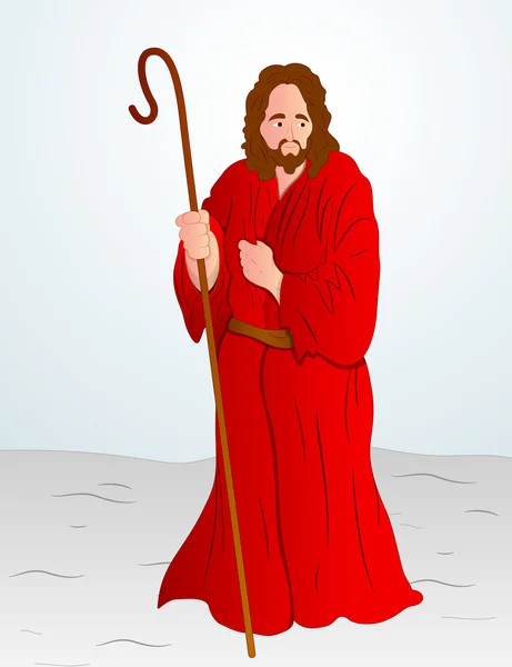 Vektorillustration von Jesus Christus — Stockvektor