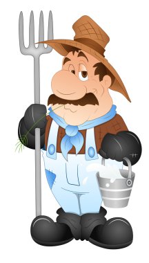 Milkman clipart