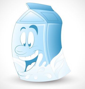 Milk Box clipart