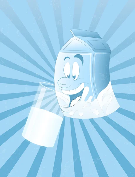 Modèle de lait laitier — Image vectorielle