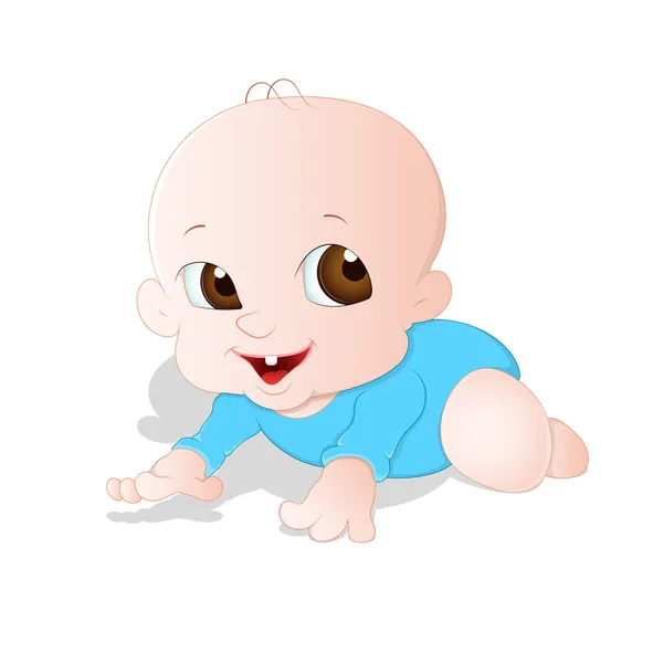 Schattige baby — Stockvector