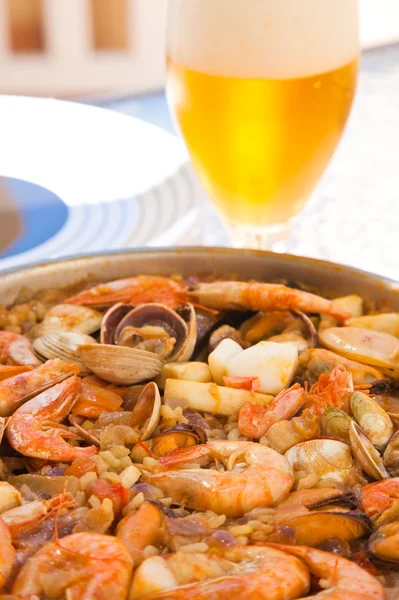 Paella seafood — Stok Foto