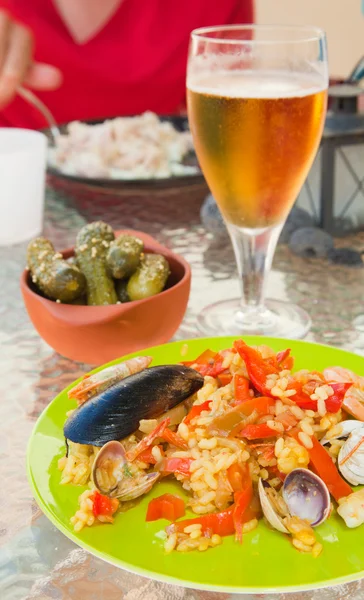 Stock image Seafood paella