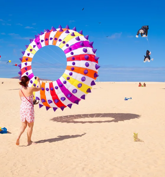 Fuerteventura - 13 November: Kite Festival — Stockfoto
