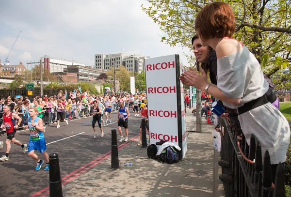 Лондонский марафон — стоковое фото