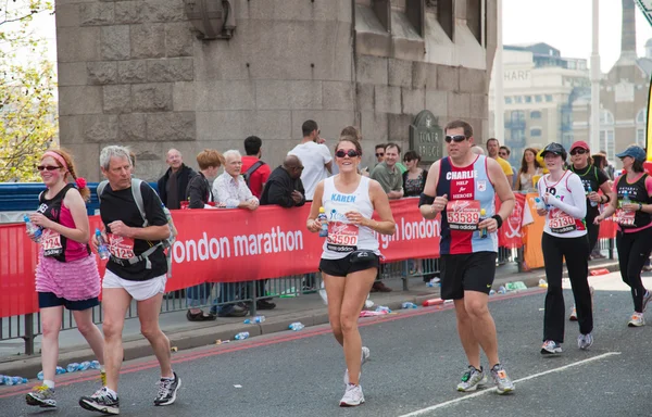 Лондонский марафон — стоковое фото