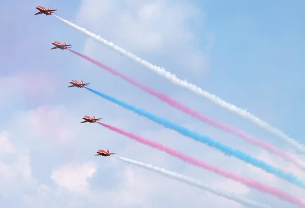 Red arrows — Stock Photo, Image