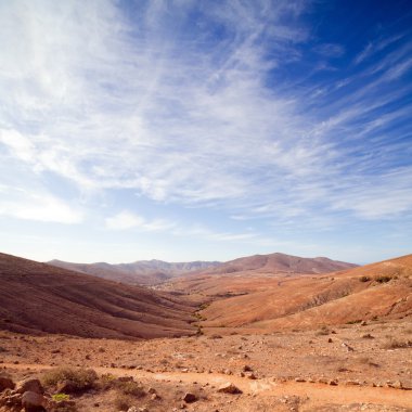 Fuerteventura, Kanarya Adaları, mirador de guise görüntülemek y ayos