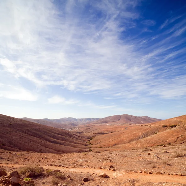 Fuerteventura, Canary Islands, view from Mirador de Guise y Ayos — Stock Photo, Image