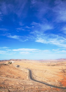 Inland Fuerteventura, Canary Islands, Province of Betancuria clipart