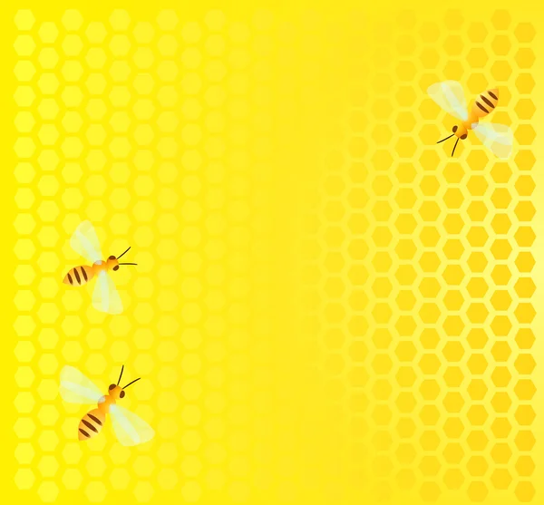 Honeycomb illustration — Stockfoto