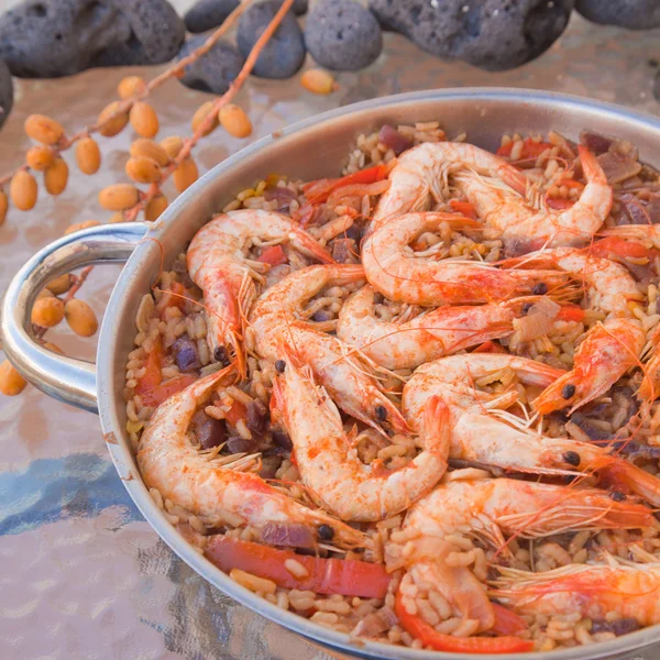 Paella seafood — Stok Foto