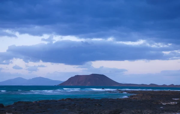 富埃特文图拉，加那利群岛，日落 — 图库照片