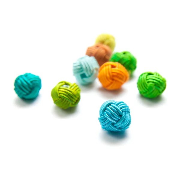 Perles colorées dans le style "noué" — Photo