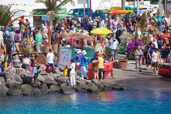 Achipencos, Fuerteventura, 2012, preparations — Stock Photo, Image
