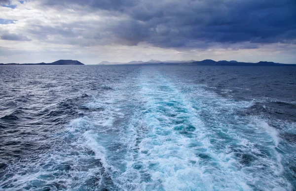 Moře trajekt, Kanárské ostrovy — Stock fotografie