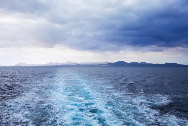 Moře trajekt, Kanárské ostrovy — Stock fotografie