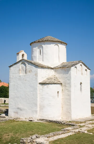 stock image Croatia; Zadar county; Dalmatia; Nin town - Church of Saint Cross; (Crkva svetog Kriza)