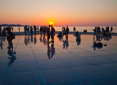 Güneş, zadar, Hırvatistan için tebrik