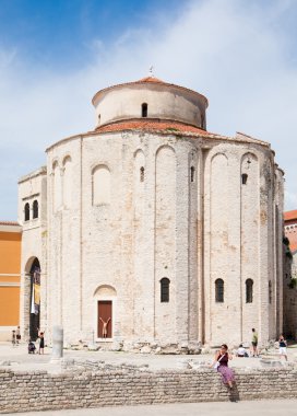 Kilise st. donatus, zadar, Hırvatistan