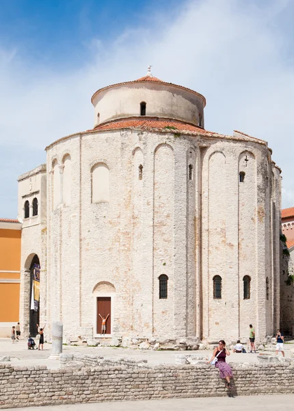 Kerk van st. donatus, zadar, Kroatië — Stockfoto