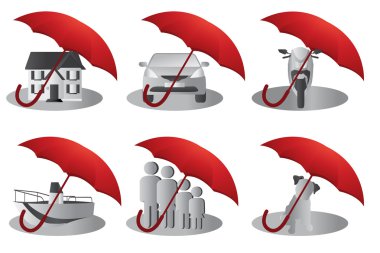 Insurance concept clipart