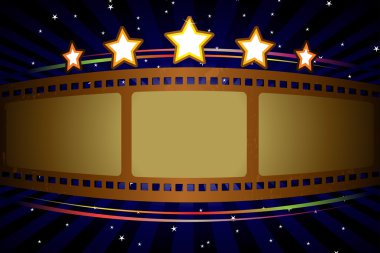 Movie theater background clipart