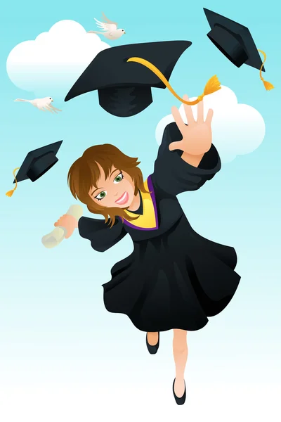 Graduación — Vector de stock