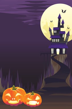 Halloween background clipart