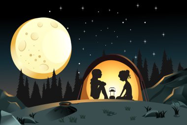 Camping clipart