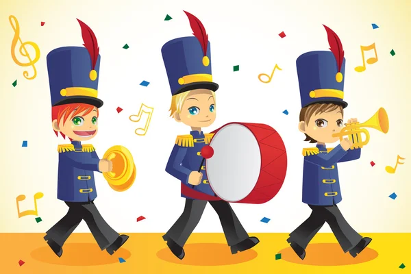Marching Band — Stockvector