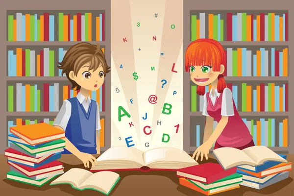 Éducation des enfants — Image vectorielle