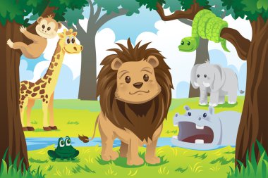 Download Animal Kingdom Free Vector Eps Cdr Ai Svg Vector Illustration Graphic Art