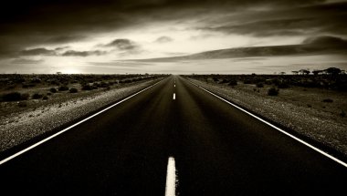 Road to nowhere clipart