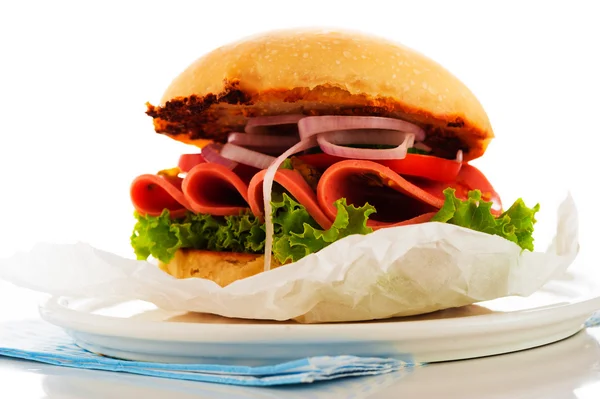 Ciabatta сендвіч — стокове фото