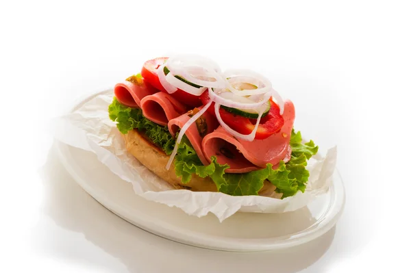 Ciabatta-Sandwich — Stockfoto